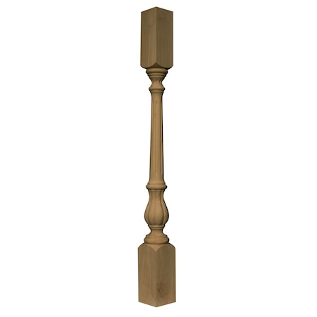 Osborne Wood Products 38 x 3 1/2 Traditional Baluster in Rubberwood (paintgrade)< 891895RW